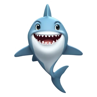 Jeff the shark sticker