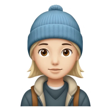 only a beanie sticker