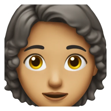 Una chica haciendo el dap sticker