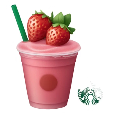 strawberry lemonade açaí starbucks sticker