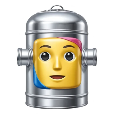 jeff koons style spam durag sculpture  sticker