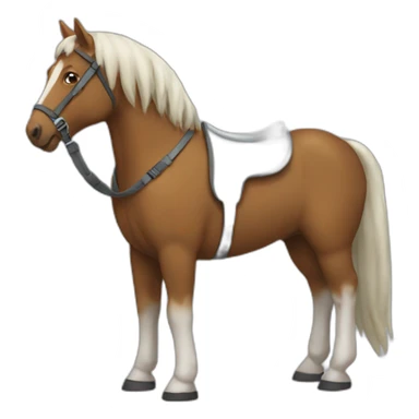 Horse rocket sticker