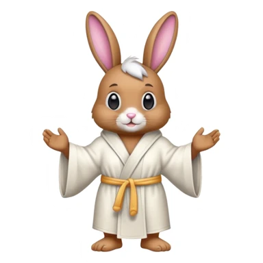 The Trix bunny as Jesus sticker