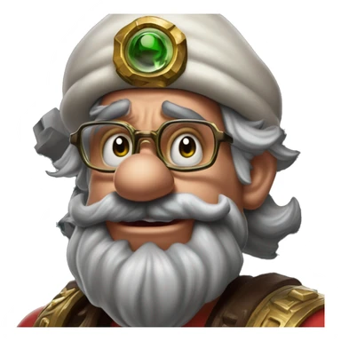Warcraft mario gem collector in Uncle Scrooge style, oil paint, mysterious eyes, intricate lips, masterpiece pose, odd perspective, beautiful, desirable, logical sticker