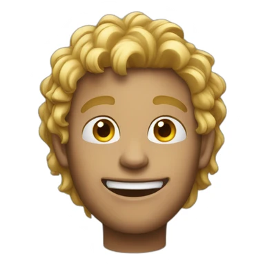 crazy guy young sticker