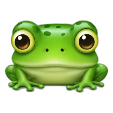frog gj have air pods   sticker