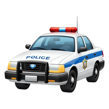 Police chase sticker