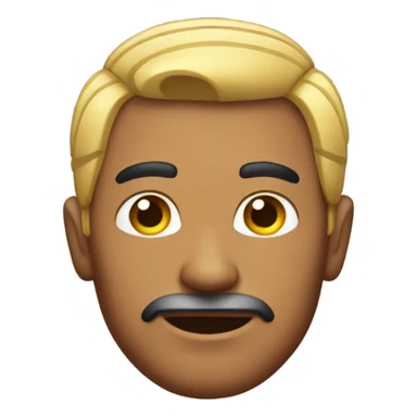 Mexican with slicked back hair sticker