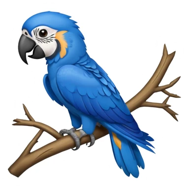 Arara azul sticker
