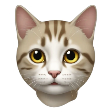 un chat trop mignion sticker