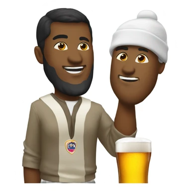 Creed drinking miller lite sticker