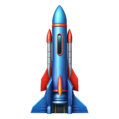 cyberpunk realistic neon rocket-building in space sticker