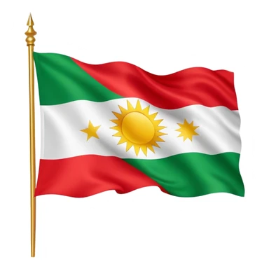 Flag of Kurdistan  sticker