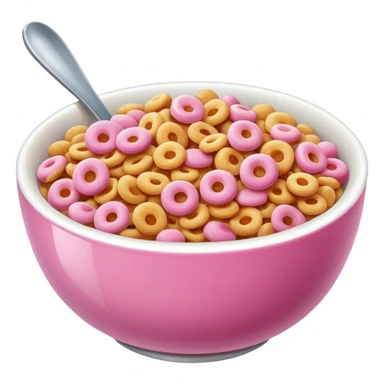 Pink Cereal sticker