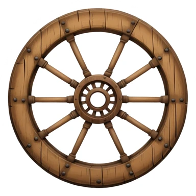 the first wheel invented by humans sticker