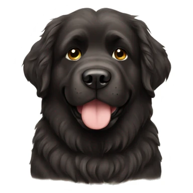 newfoundland dog sticker