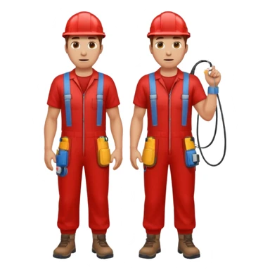 full bady red electrshn swating  sticker