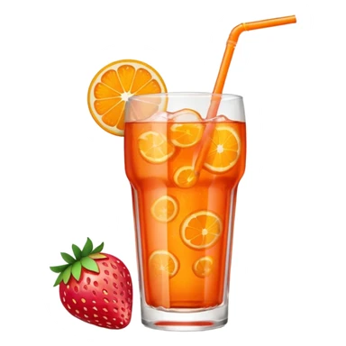 hyper strawberry  Fanta  sticker
