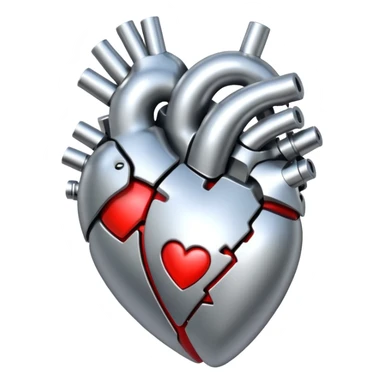 Cœur entierement mécanique  sticker