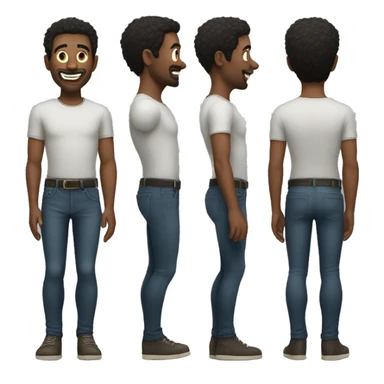 guy in tight pants sticker