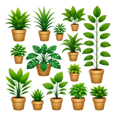 Houseplants everywhere  sticker