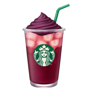 Starbucks strawberry açaí lemonade sticker