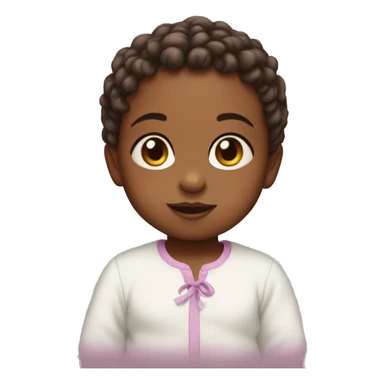 Baby lila heart sticker