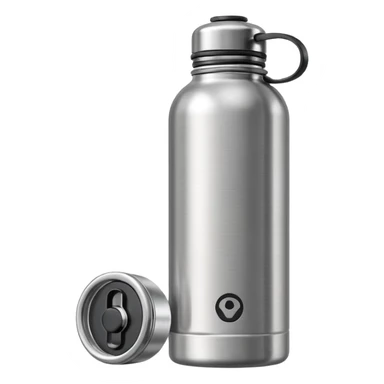 hiking inox water bottle sticker