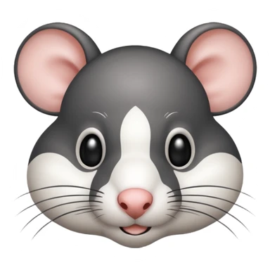 Rata Blanca y negra sticker