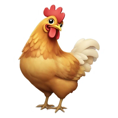CHICKEN HAPPY sticker