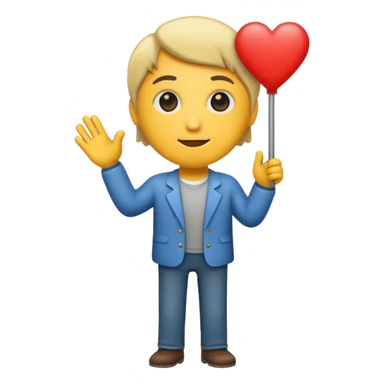 stand up for friends sticker