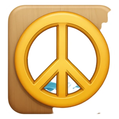 Peace sticker