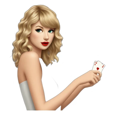 Taylor swift casino sticker