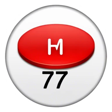WRITE HM7 inside a red and black circle sticker
