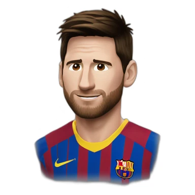 Je ceux Messi sticker