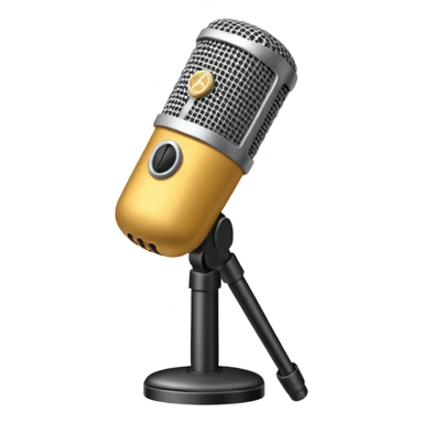 singer microphone sticker