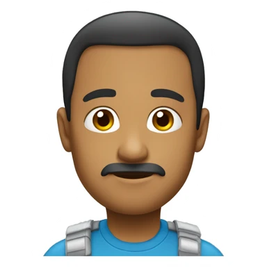 Un cara con pasamontañas sticker