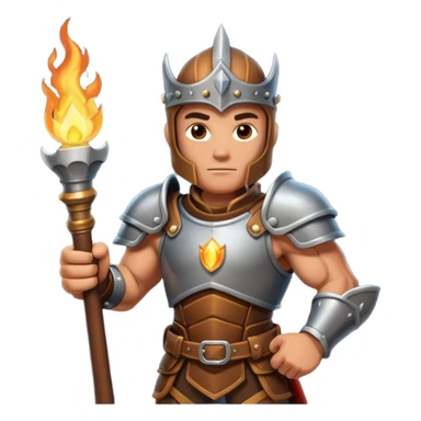 Castle Torch Guard sticker
