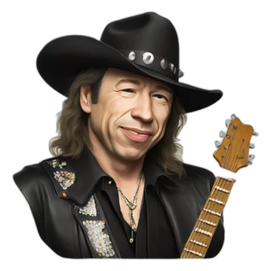 Stevie Ray Vaughan sticker