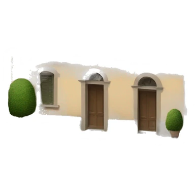 Firenze house Italy sticker