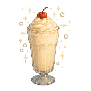 sparkling milkshake sticker