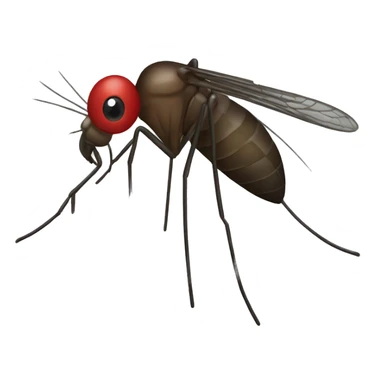 Christmas mosquito  sticker