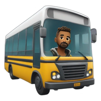 travis scot suspendu au bus de fortnite sticker