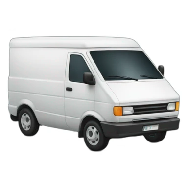 Delivery van sticker