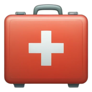 first aid kit sticker