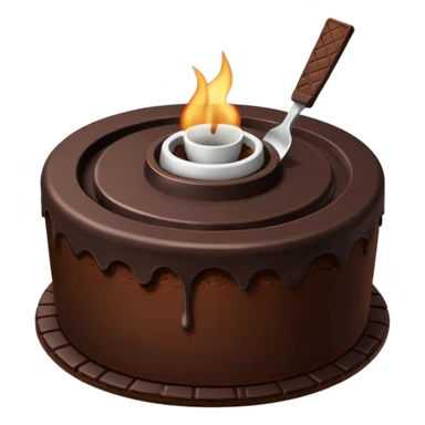 ash tray cake sticker