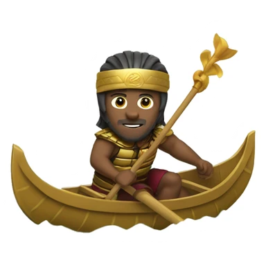 Plutus in a Dragonboat  sticker