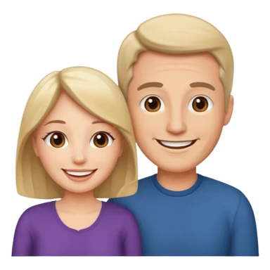 husband and wife talking sticker