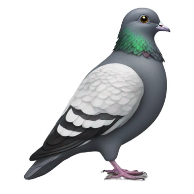 pigeon in a suit sticker