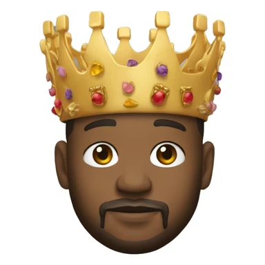 Couronne en épines de kendrick lamar sticker